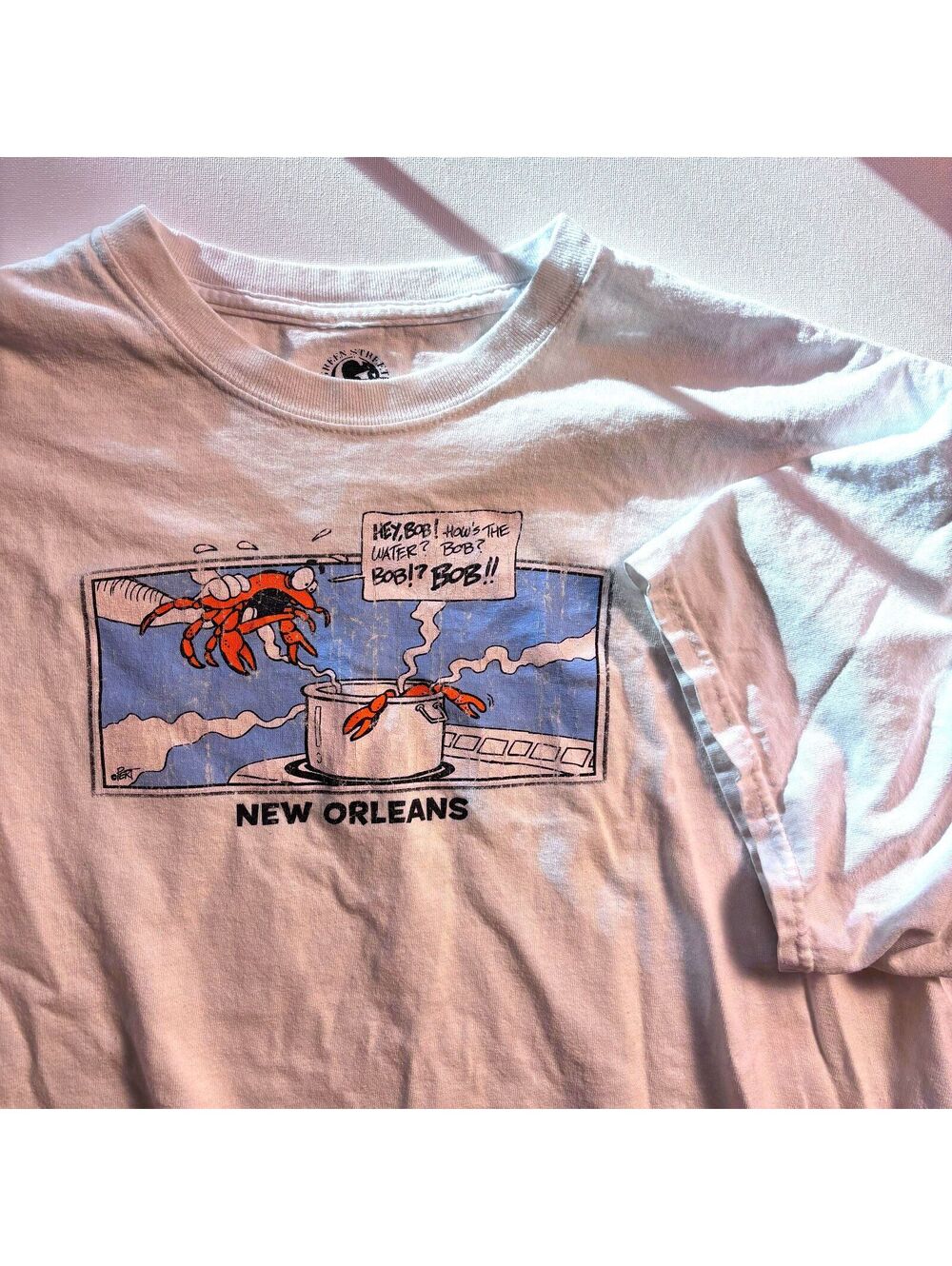 Funny Lobster Graphic Tee XL